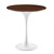 Lippa 20" Round Side Table EEI-5679-WHI-CHE