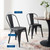 Promenade Bistro Dining Side Chair Set of 2 EEI-3859-BLK