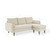 Revive Upholstered Right or Left Sectional Sofa EEI-3867-BEI