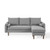 Revive Upholstered Right or Left Sectional Sofa EEI-3867-LGR