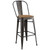 Promenade Bar Stool Set of 2 EEI-3896-BRN-SET