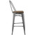 Promenade Bar Stool Set of 2 EEI-3896-GME-SET