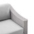Conway Sunbrella® Outdoor Patio Wicker Rattan Right-Arm Chair EEI-3976-LGR-GRY