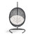 Encase Sunbrella® Swing Outdoor Patio Lounge Chair EEI-3943-BLK-WHI