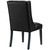 Baronet Dining Chair Vinyl Set of 2 EEI-3950-BLK