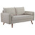Revive Upholstered Fabric Sofa and Loveseat Set EEI-4047-BEI-SET