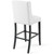 Baron Bar Stool Faux Leather Set of 2 EEI-4019-WHI