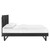 Alana Queen Wood Platform Bed With Angular Frame MOD-6378-BLK