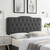 Sophia Tufted Performance Velvet Twin Headboard MOD-6409-CHA