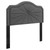 Kristin Pleated Performance Velvet Twin Headboard MOD-6349-CHA