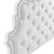 Arabella Button-Tufted Performance Velvet King/California King Headboard MOD-6564-WHI