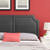 Cynthia Performance Velvet Twin Headboard MOD-6565-CHA