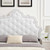 Arabella Button-Tufted Performance Velvet Full/Queen Headboard MOD-6563-WHI