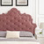 Arabella Button-Tufted Performance Velvet Twin Headboard MOD-6562-DUS