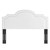 Belinda Performance Velvet Twin Headboard MOD-6568-WHI