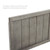 Alana King Wood Platform Bed With Angular Frame MOD-6617-GRY