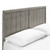 Alana King Wood Platform Bed With Angular Frame MOD-6617-GRY