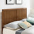 Alana Full Wood Platform Bed With Angular Frame MOD-6616-WAL