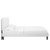 Peyton Performance Velvet Queen Platform Bed MOD-6597-WHI