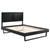 Marlee Full Wood Platform Bed With Angular Frame MOD-6625-BLK