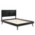 Marlee Twin Wood Platform Bed With Splayed Legs MOD-6630-BLK