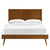 Marlee Full Wood Platform Bed With Splayed Legs MOD-6628-WAL