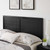 Marlee King Wood Platform Bed With Splayed Legs MOD-6629-BLK