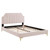 Sienna Performance Velvet Queen Platform Bed MOD-6712-PNK