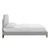 Sienna Performance Velvet Queen Platform Bed MOD-6713-LGR