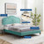 Portia Performance Velvet Queen Platform Bed MOD-6710-MIN