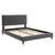 Phillipa Performance Velvet Queen Platform Bed MOD-6707-CHA