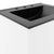 Vitality 24" Bathroom Vanity EEI-5782-WHI-BLK