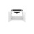 Vitality 24" Bathroom Vanity EEI-5782-WHI-BLK