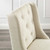 Baronet Tufted Button Upholstered Fabric Bar Stool EEI-3741-BEI