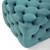 Amour Tufted Button Square Performance Velvet Ottoman EEI-3776-SEA