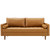 Valour Upholstered Faux Leather Sofa EEI-3765-TAN