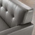 Engage Top-Grain Leather Living Room Lounge Sofa EEI-3733-GRY
