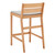 Riverlake Outdoor Patio Ash Wood Counter Stool EEI-3716-NAT-TAU