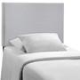 Region Twin Upholstered Fabric Headboard Sky Gray MOD-5214-GRY