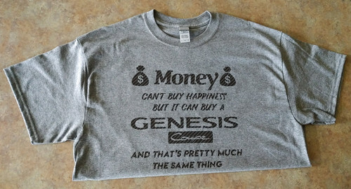 Happiness T-shirt:  Genesis Coupe