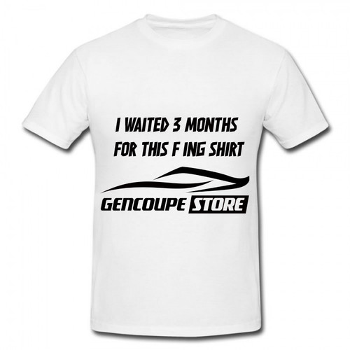 Gencoupe Store Waiting T-Shirt Gencoupe Store Waiting T-Shirt
