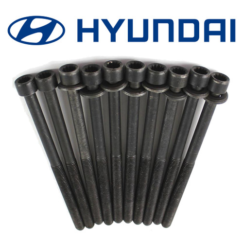 OEM Hyundai Cylinder Head Bolt Set:  Genesis Coupe 2.0t