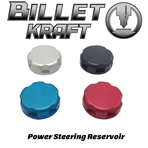 Billet Kraft Power Steering Reservoir Cap:  Genesis Coupe Billet Kraft Power Steering Reservoir Cap:  Genesis Coupe