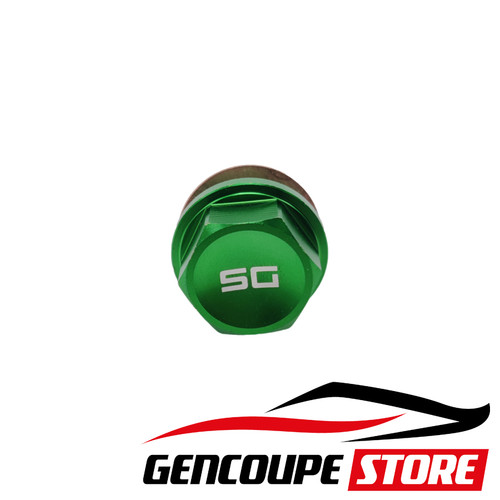 Sideways Guru Magnetic Differential Fluid Drain Plug:  Genesis Coupe 