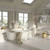 Pearl Hexagonal Porcelain Tiles in Liverpool by Carmen