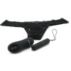 Fetish Fantasy Black Lace Remote Controlled Thong
