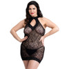 50 Shades Captivate Lace Spanking Mini Dress - Queen Size - Front