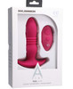 Doc Johnson A-Play Rise Silicone Rechargeable Anal Plug with Remote Control - Pink
