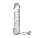 Fantasy Extension Clear Vibrating Penis Sleeve