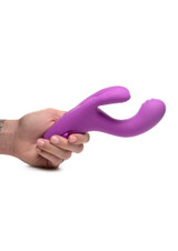 Bang! Triple Rabbit Silicone Vibrator - Purple
